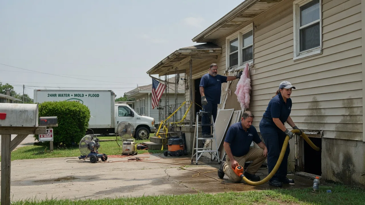 Water Damage Repair in Bathgate, ND near me